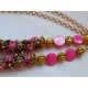 ''Spring blossoms'' necklace